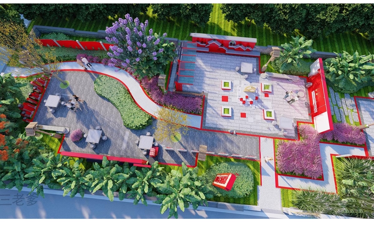 图片[9]-草图大师模型SU园林景观设计 公园广场小区学校室外SketchUp素材-大怪兽分享