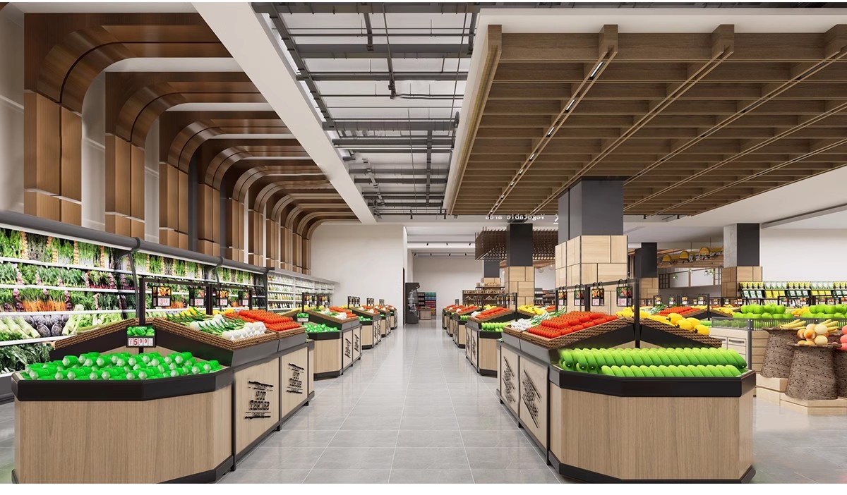 图片[10]-草图大师生鲜水果蔬菜超市CAD施工图便利店货架卖场SU模型素材库-大怪兽分享