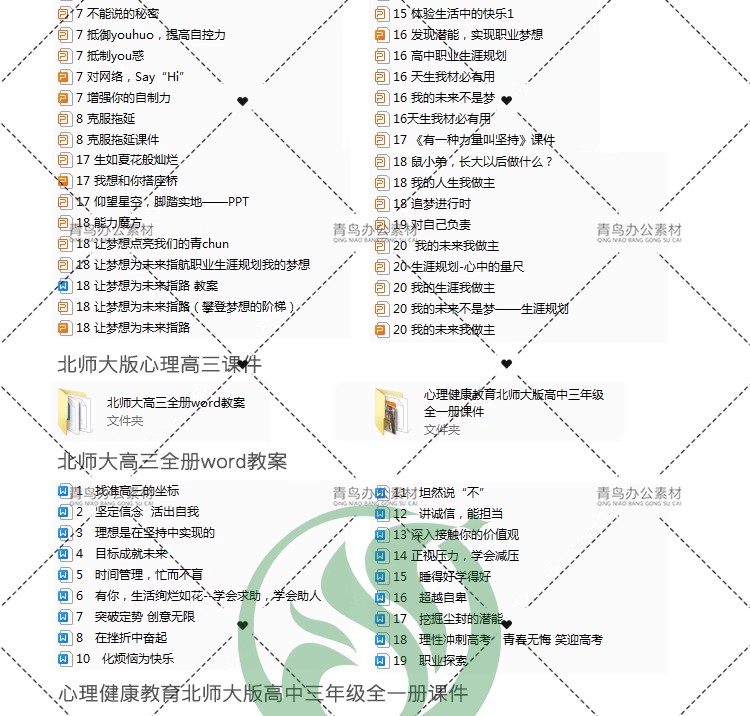 图片[9]-初中心理健康教育优质课活动PPT课件教案 中学生高中青春期案例-大怪兽分享