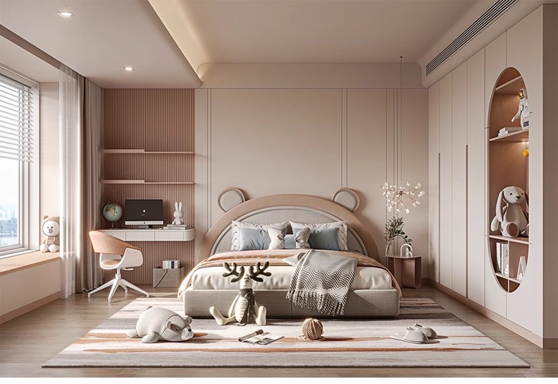 图片[10]-儿童房装修设计效果图婴儿房青少年小男女孩卧室家装布置家具素材-大怪兽分享