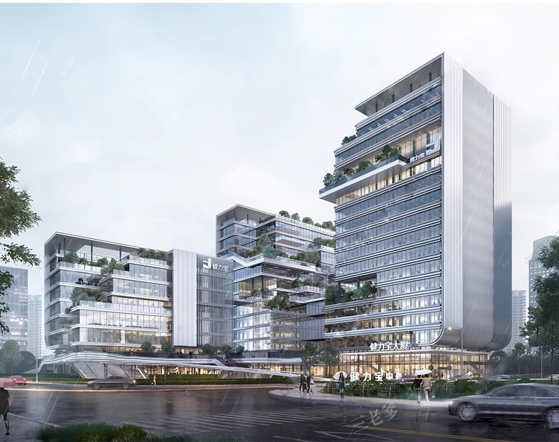 图片[37]-工业园产业园厂房SU模型厂区办公楼工厂改造sketchup建筑设计素材-大怪兽分享