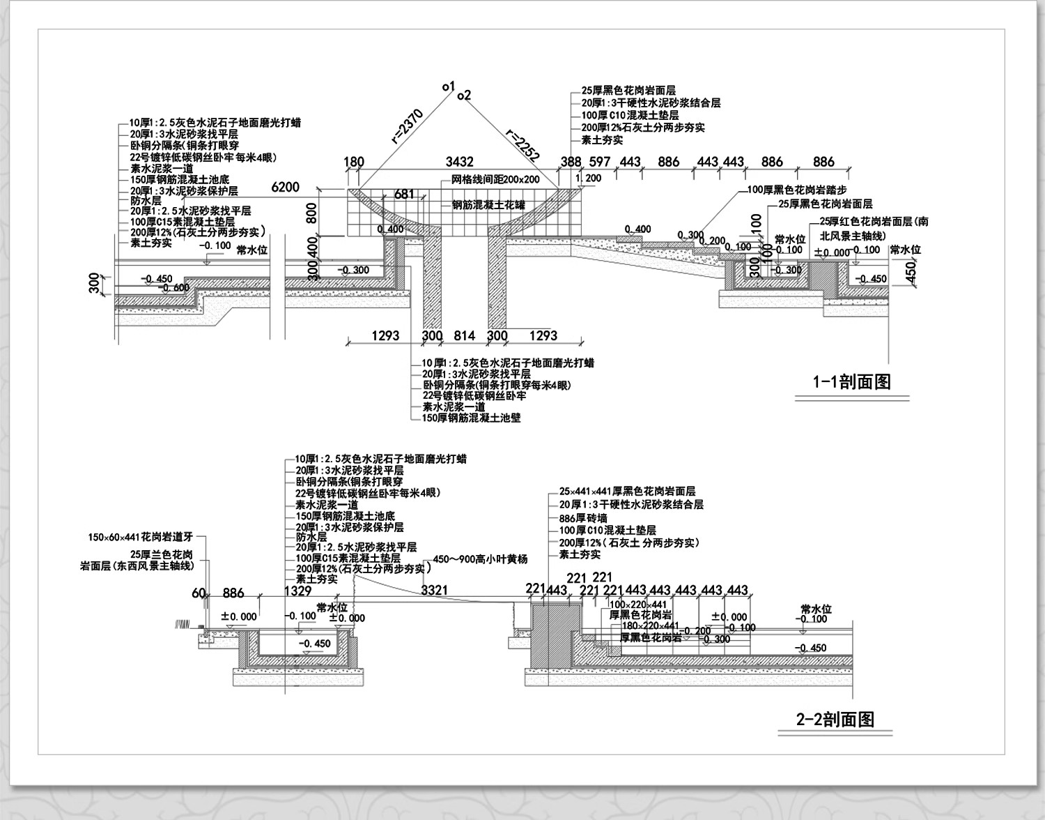 图片[11]-栈道栈台CAD施工图库 观景园林亲水平台水上木头栈桥滨水湿地公园-大怪兽分享
