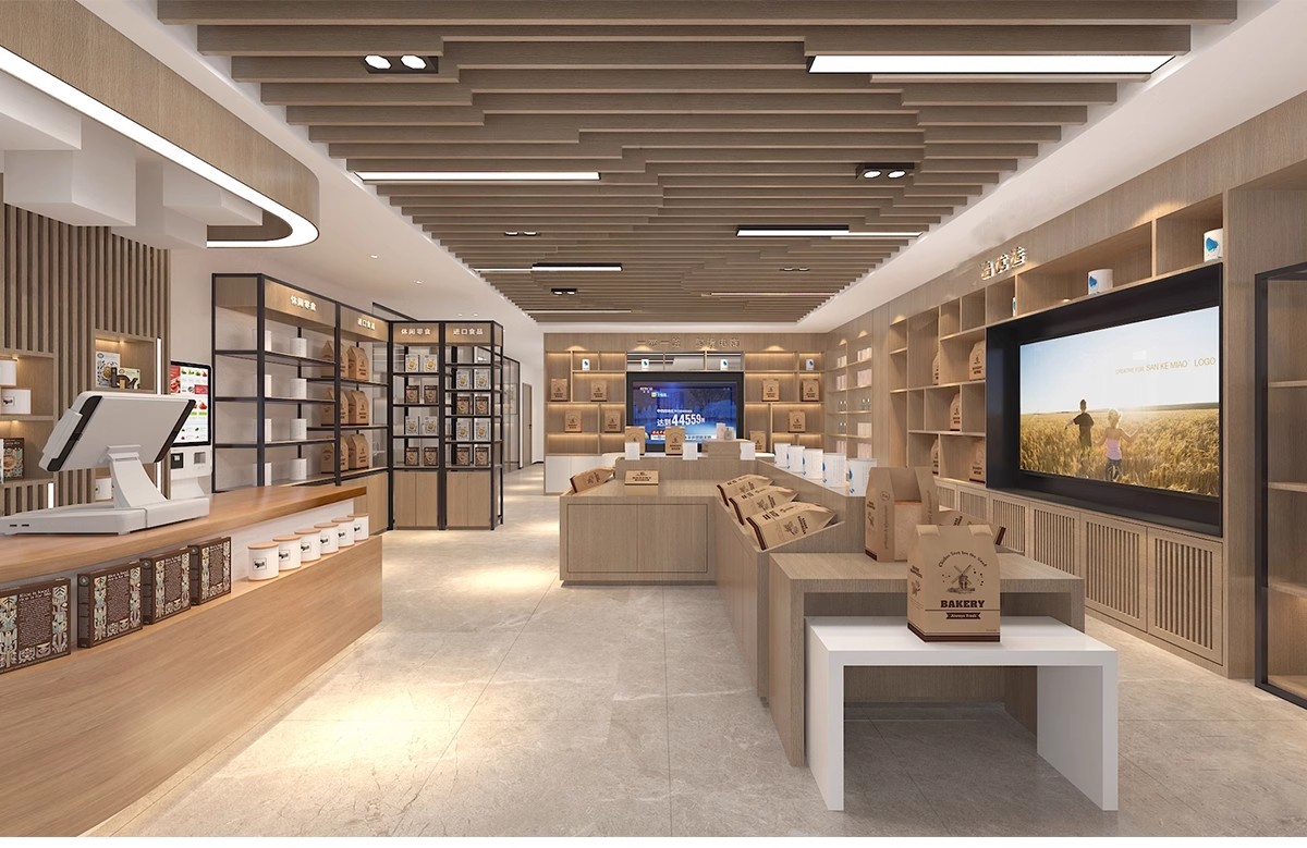 图片[11]-草图大师生鲜水果蔬菜超市CAD施工图便利店货架卖场SU模型素材库-大怪兽分享