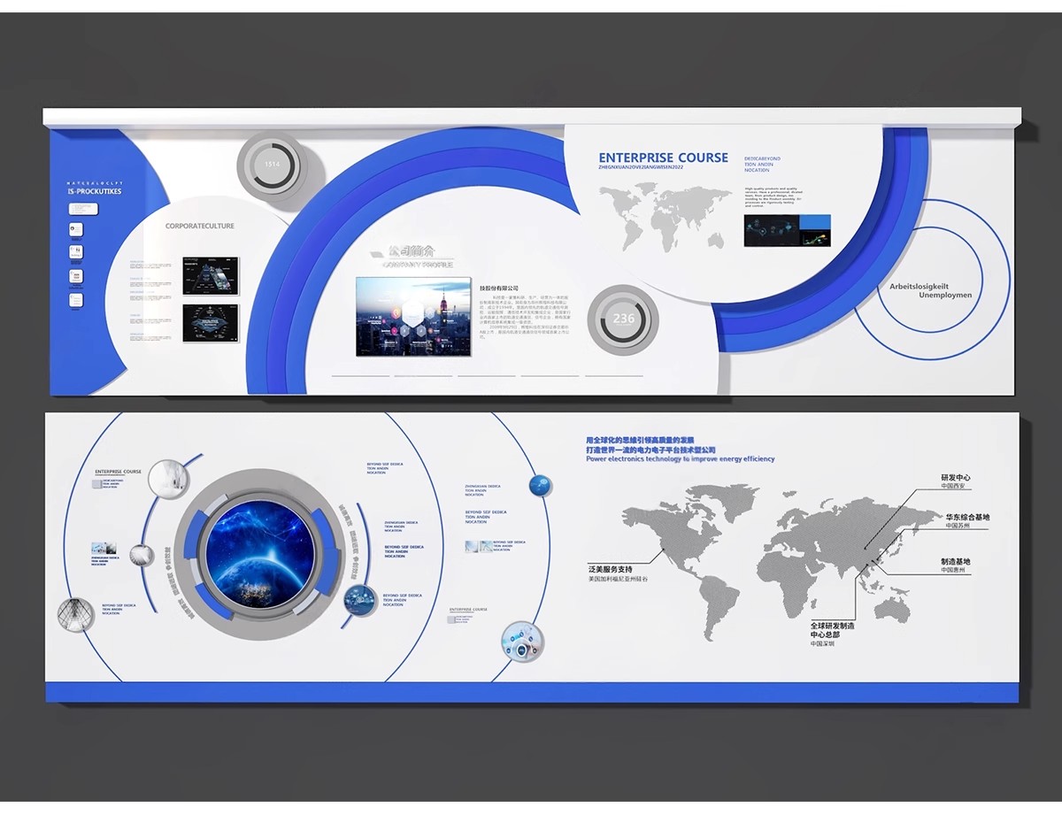 图片[11]-2025现代企业发展宣传文化墙3D模型员工业绩墙报3Dmax源文件素材-大怪兽分享