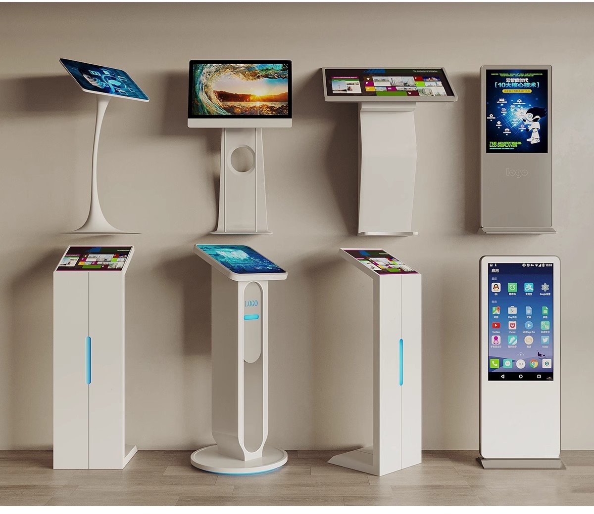 图片[11]-商场导购机展厅触屏一体机医院挂号机银行取款机SU模型草图大师-大怪兽分享