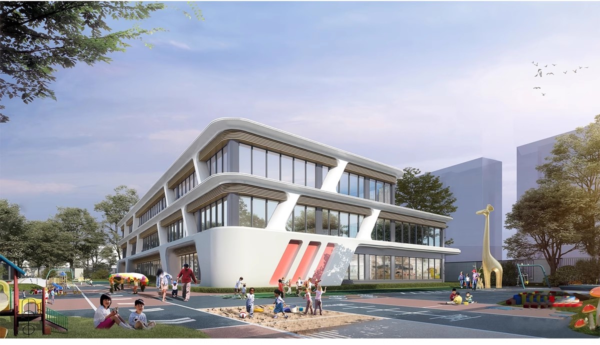 图片[12]-幼儿园景观建筑园林户外活动场地教学学校外观su模型草图大师素材-大怪兽分享