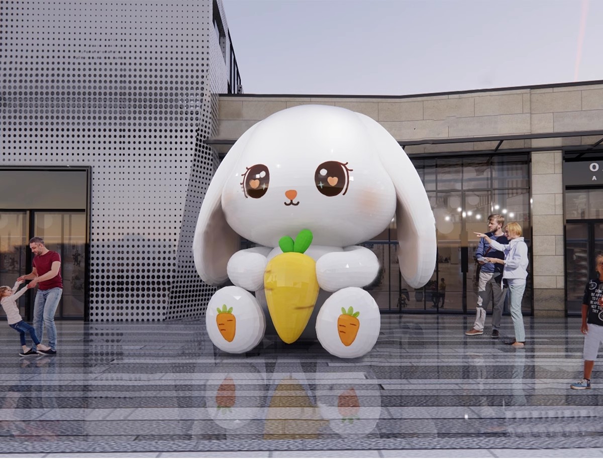 图片[12]-商业街卡通动物雕塑su模型商业广场公园景观小品熊猫麋鹿草图大师-大怪兽分享