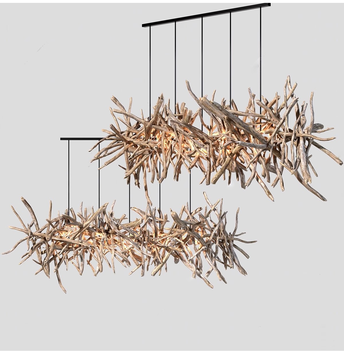 图片[12]-新中式日式原木风民宿室内软装陈设装饰品摆件草图大师SU模型素材-大怪兽分享