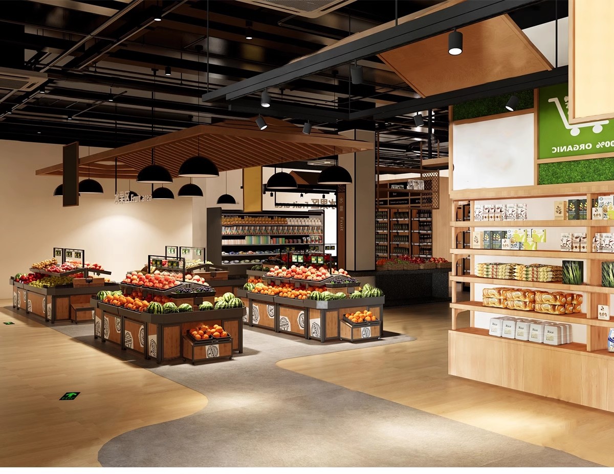 图片[12]-草图大师生鲜水果蔬菜超市CAD施工图便利店货架卖场SU模型素材库-大怪兽分享