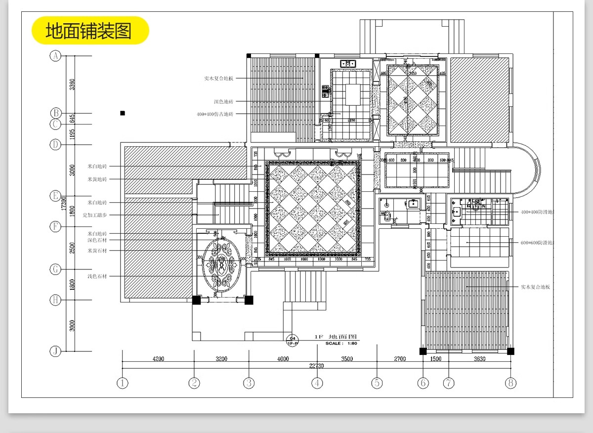 图片[10]-欧式美式别墅全套室内装修设计方案CAD施工图效果图平面立面图纸-大怪兽分享