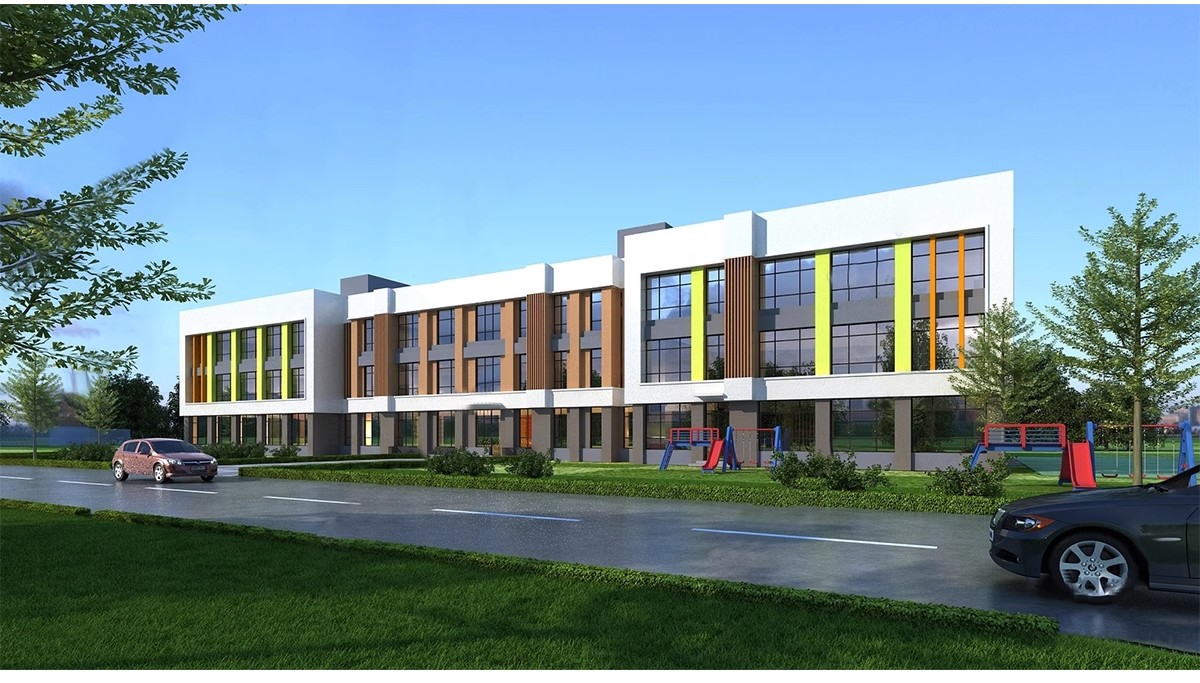 图片[13]-幼儿园景观建筑园林户外活动场地教学学校外观su模型草图大师素材-大怪兽分享