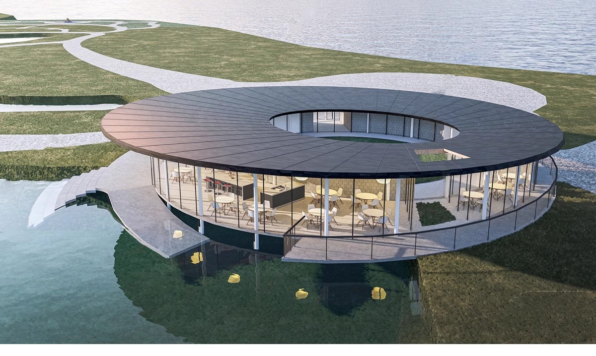 图片[13]-异形圆形建筑SU模型曲线展览馆美术馆艺术文化场馆科技馆草图大师-大怪兽分享