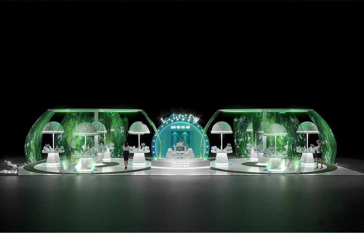 图片[13]-现代商业展示活动展位展厅展馆展览会展台SU模型草图大师sketchup-大怪兽分享