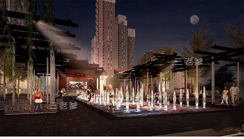 图片[46]-草图大师模型SU园林景观设计 公园广场小区学校室外SketchUp素材-大怪兽分享