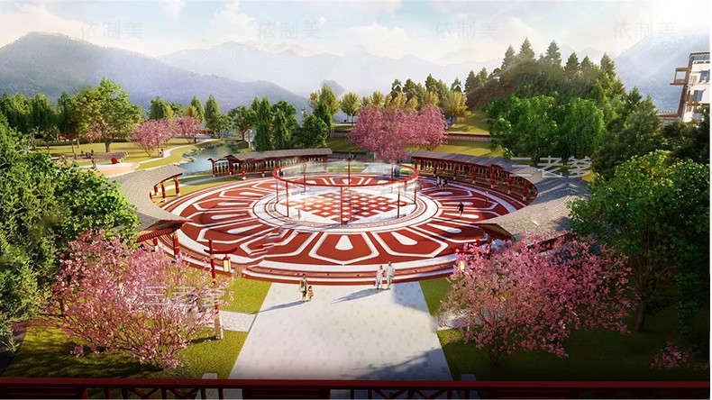 图片[48]-草图大师模型SU园林景观设计 公园广场小区学校室外SketchUp素材-大怪兽分享