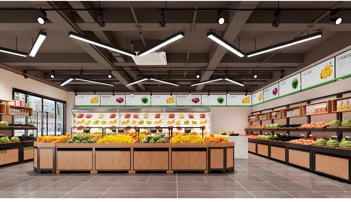图片[14]-草图大师生鲜水果蔬菜超市CAD施工图便利店货架卖场SU模型素材库-大怪兽分享