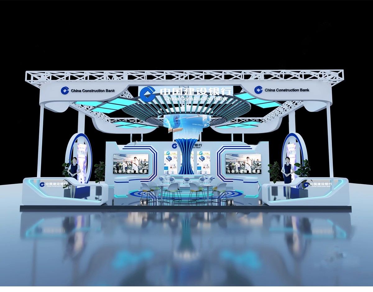 图片[14]-现代商业展示活动展位展厅展馆展览会展台SU模型草图大师sketchup-大怪兽分享