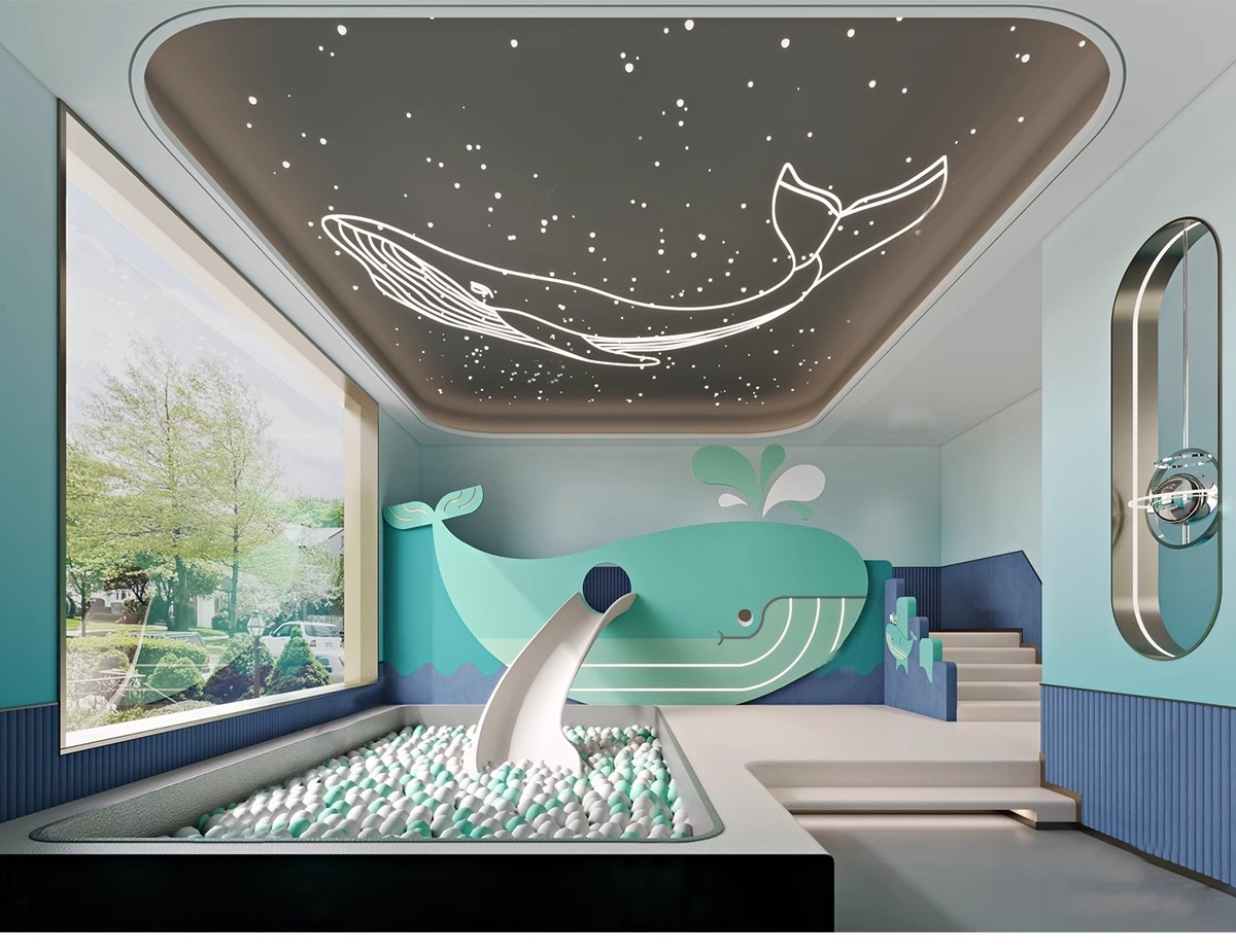 图片[14]-草图大师商场室内儿童乐园游乐场淘气堡设施城堡海洋球设备SU模型-大怪兽分享