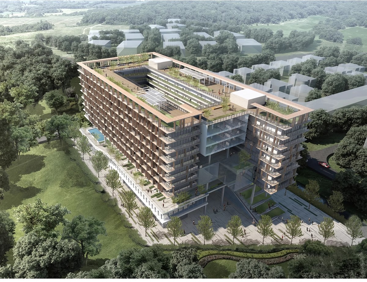 图片[14]-现代社区养老院建筑福利院疗养中心老年住宅公寓草图大师SU模型库-大怪兽分享