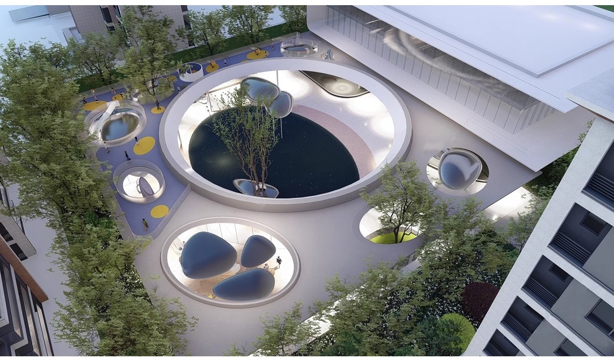 图片[15]-异形圆形建筑SU模型曲线展览馆美术馆艺术文化场馆科技馆草图大师-大怪兽分享