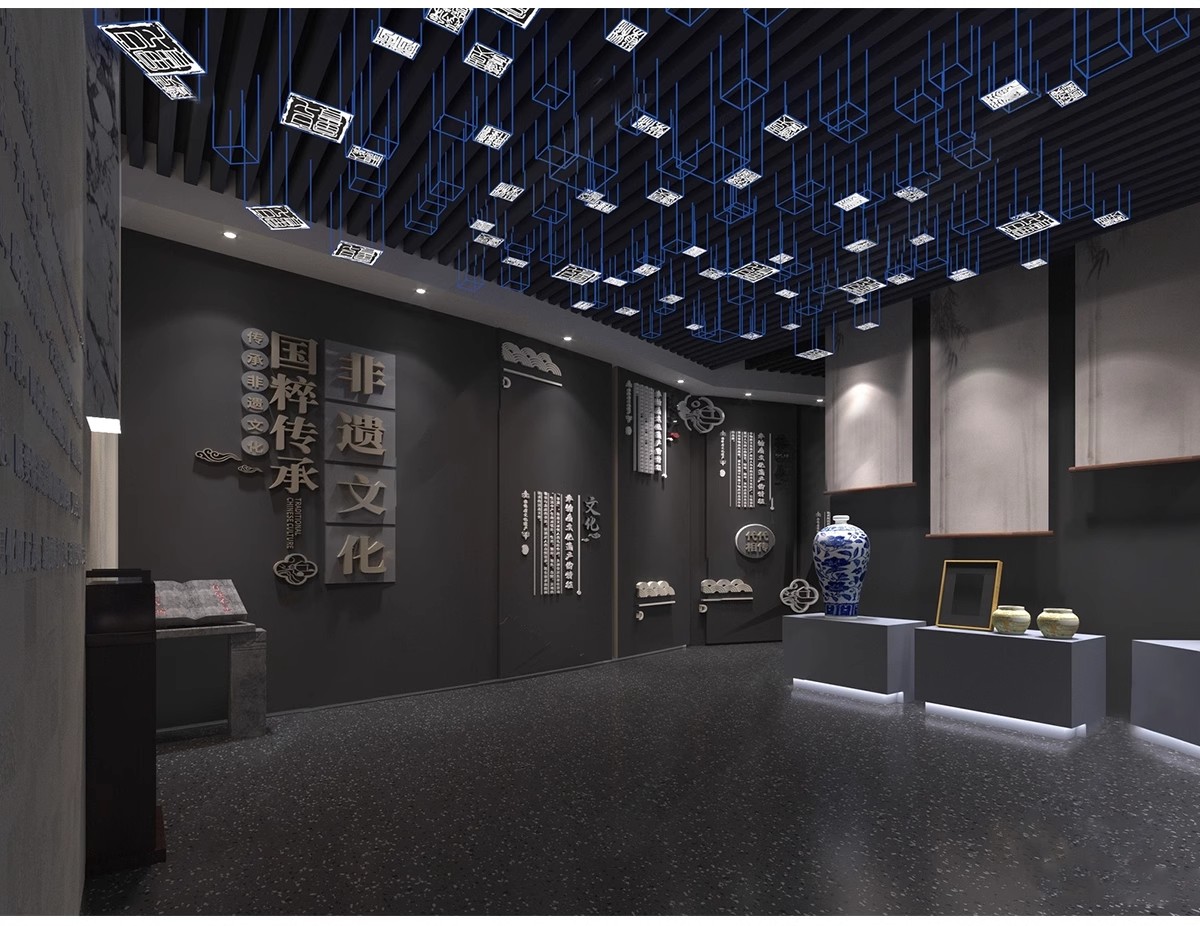 图片[13]-博物馆展厅设计3D模型 中式现代商业展馆科技馆产品展示3Dmax素材-大怪兽分享