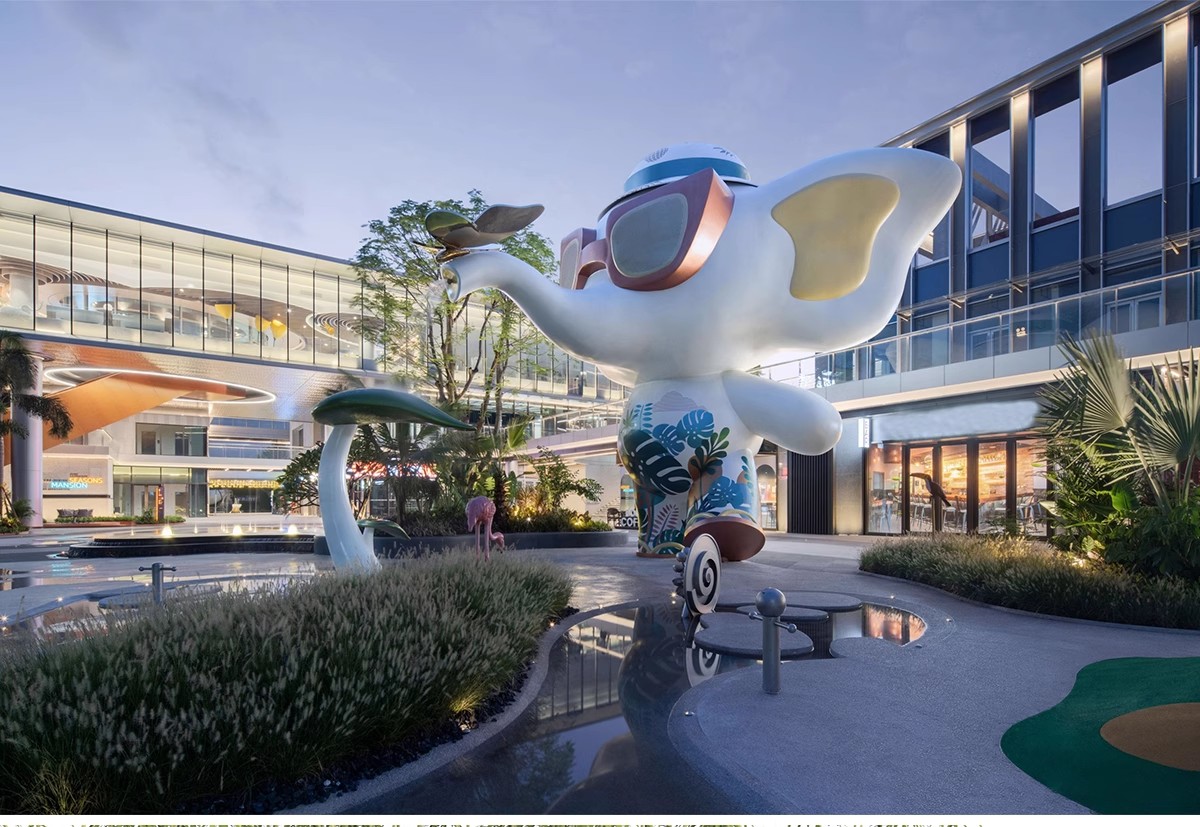 图片[15]-商业街卡通动物雕塑su模型商业广场公园景观小品熊猫麋鹿草图大师-大怪兽分享