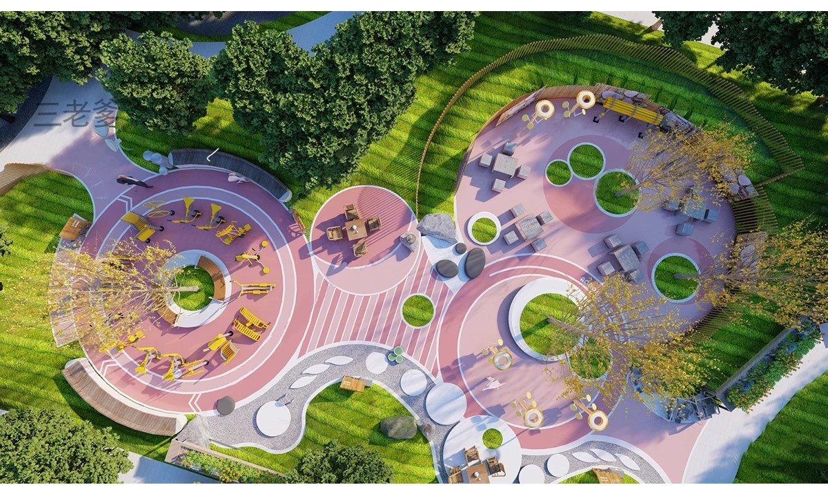 图片[13]-草图大师模型SU园林景观设计 公园广场小区学校室外SketchUp素材-大怪兽分享