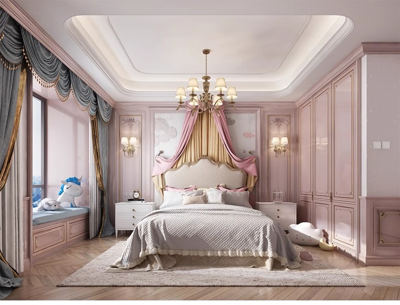 图片[15]-儿童房装修设计效果图婴儿房青少年小男女孩卧室家装布置家具素材-大怪兽分享