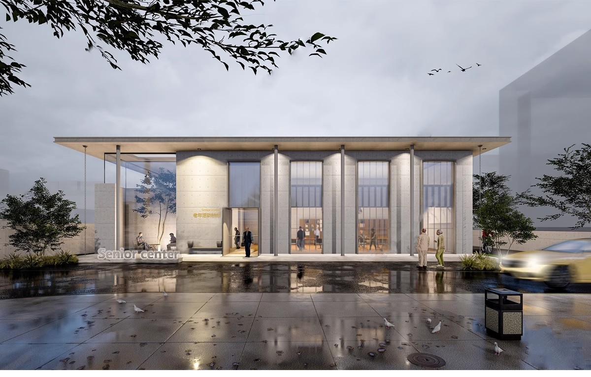 图片[15]-现代社区养老院建筑福利院疗养中心老年住宅公寓草图大师SU模型库-大怪兽分享