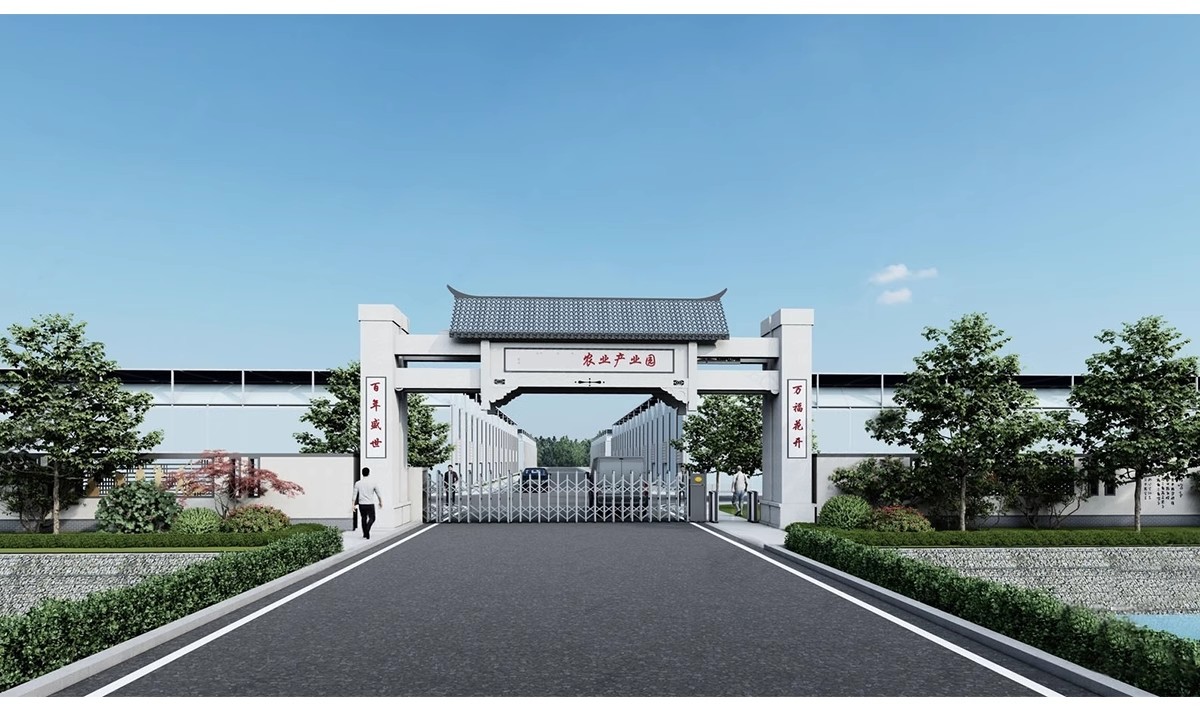 图片[16]-厂区学校入口大门SU模型工业区产业园医院单位小区草图大师素材-大怪兽分享