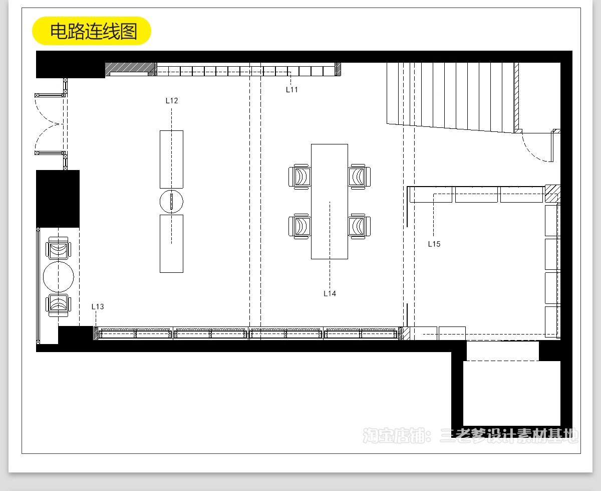图片[15]-化妆品店CAD施工图纸 美妆店图库装修设计平面布置店面室内效果图-大怪兽分享