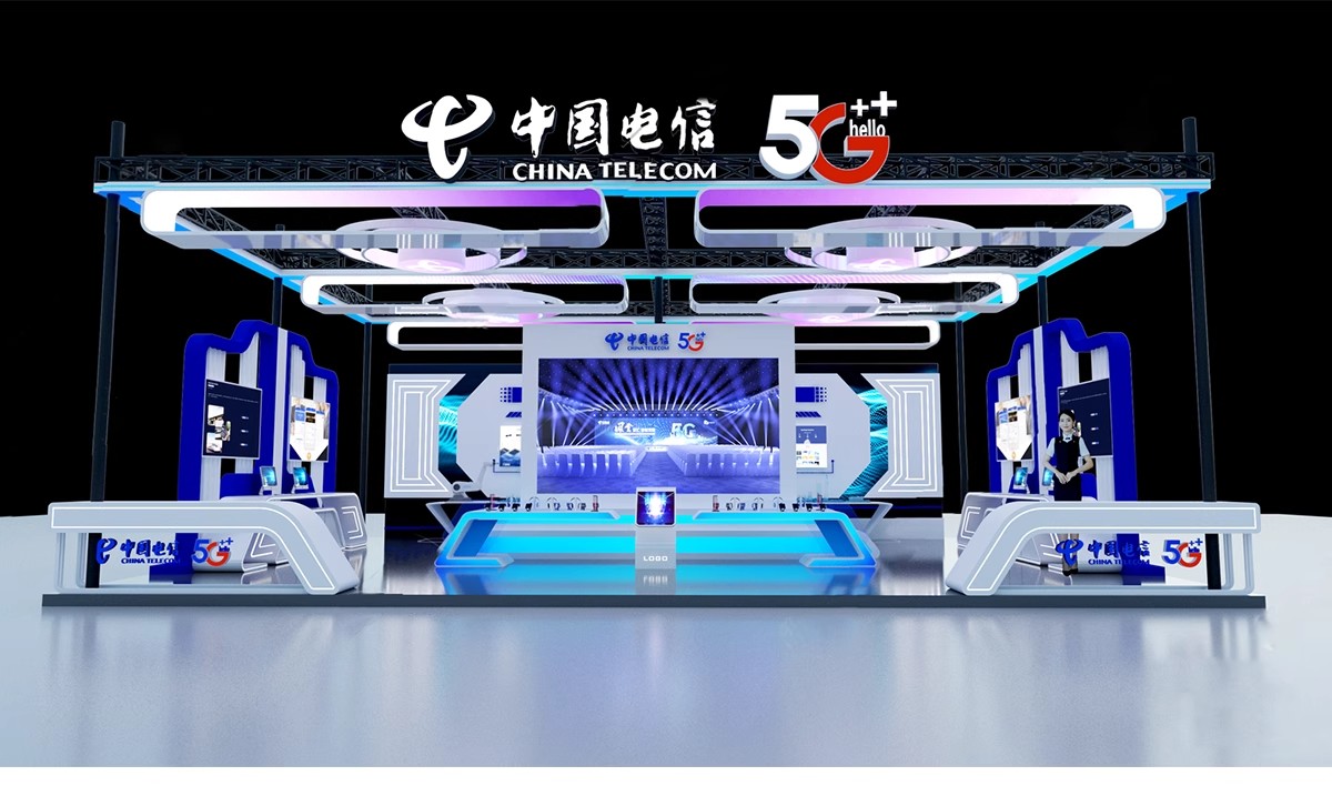 图片[16]-现代商业展示活动展位展厅展馆展览会展台SU模型草图大师sketchup-大怪兽分享