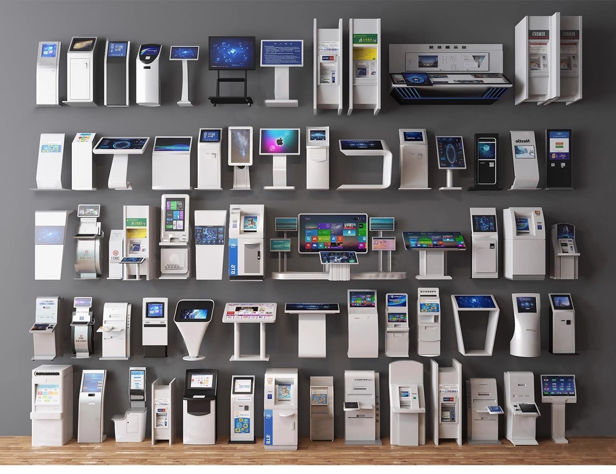 图片[16]-商场导购机展厅触屏一体机医院挂号机银行取款机SU模型草图大师-大怪兽分享