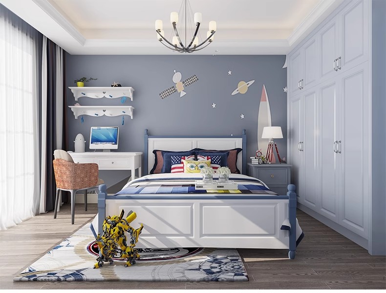 图片[16]-儿童房装修设计效果图婴儿房青少年小男女孩卧室家装布置家具素材-大怪兽分享
