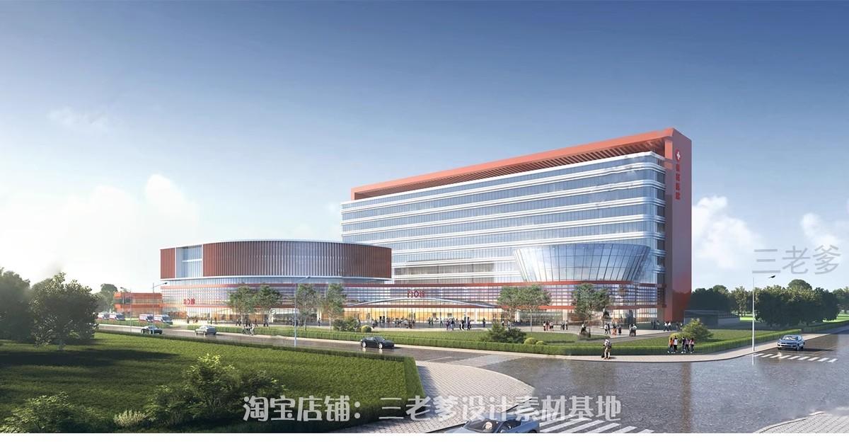 图片[17]-医疗医院建筑设计资料ppt文本SU模型CAD图纸方案参考案例草图大师-大怪兽分享