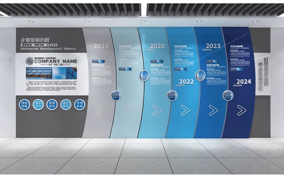 图片[17]-2025现代企业发展宣传文化墙3D模型员工业绩墙报3Dmax源文件素材-大怪兽分享
