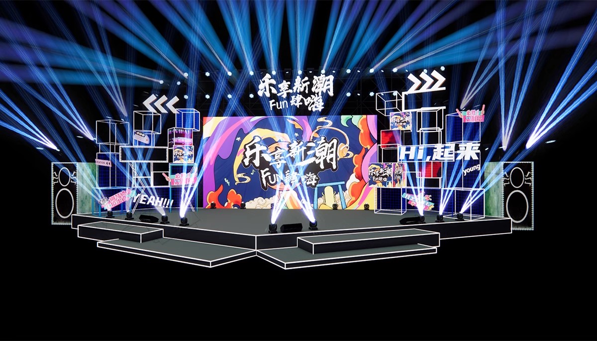 图片[18]-室外舞台SU模型 现代草图大师sketchup露天表演台桁架炫酷素材库-大怪兽分享