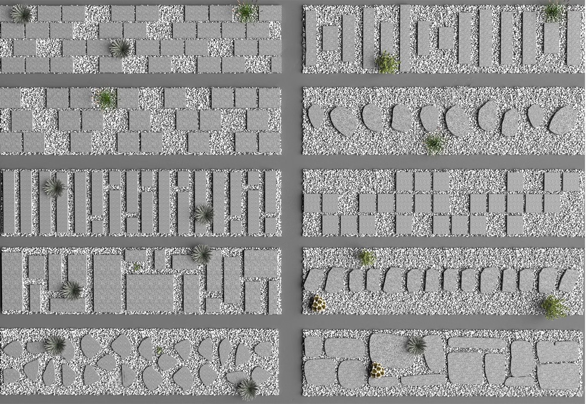 图片[18]-石头路面庭院汀步3D模型库 景观铺装室外石板石块青石板小路3dmax-大怪兽分享