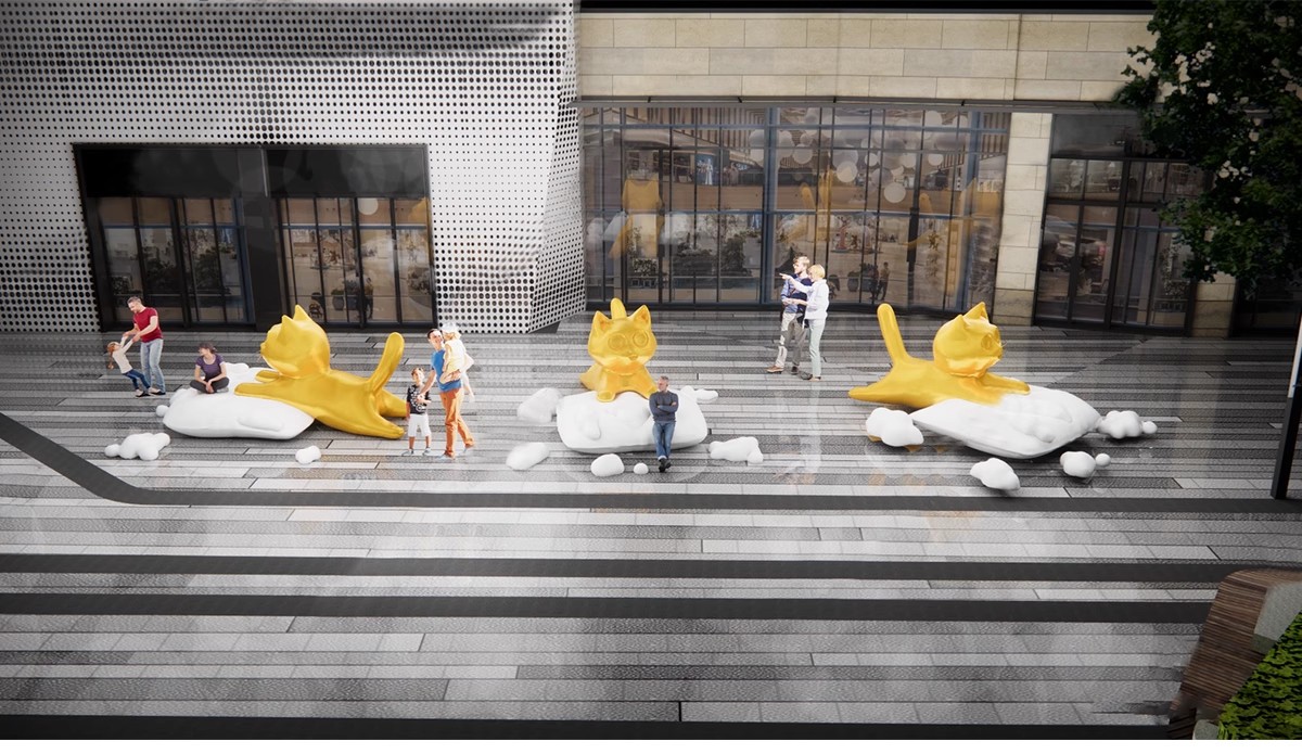 图片[18]-商业街卡通动物雕塑su模型商业广场公园景观小品熊猫麋鹿草图大师-大怪兽分享