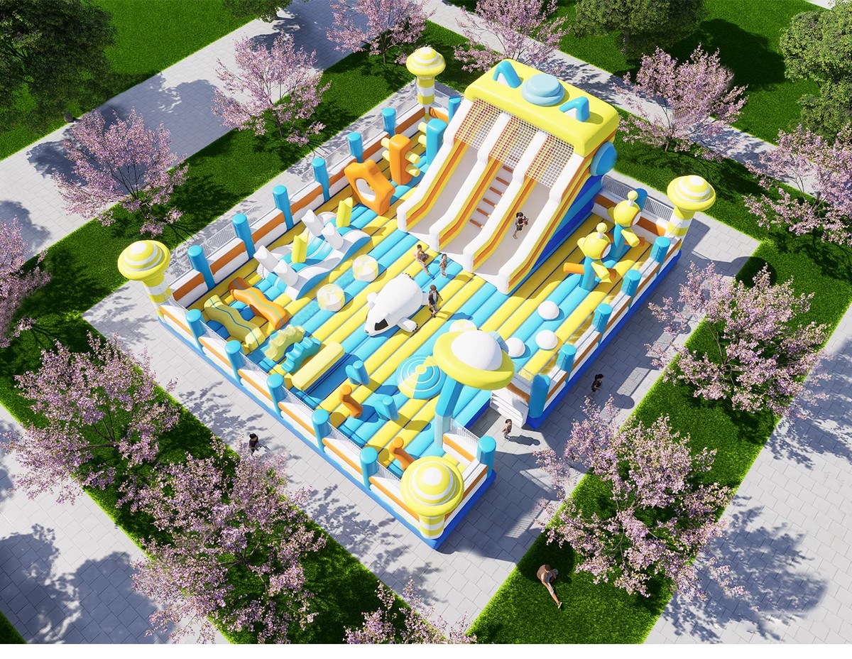 图片[18]-草图大师商场室内儿童乐园游乐场淘气堡设施城堡海洋球设备SU模型-大怪兽分享