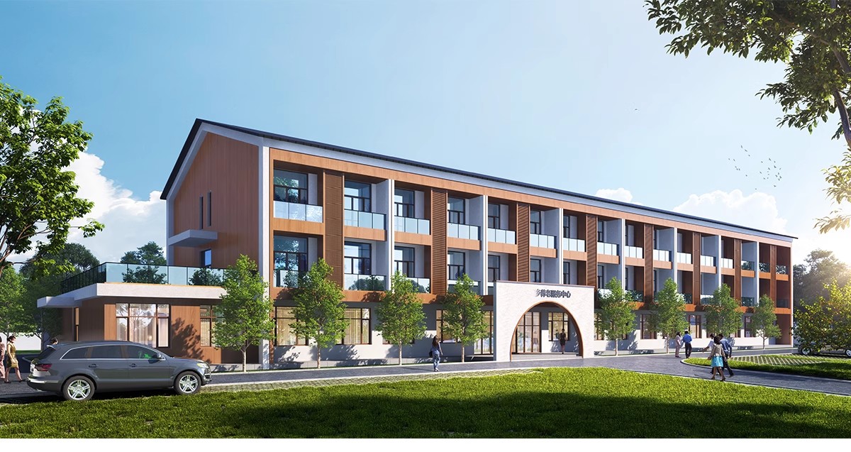 图片[18]-现代社区养老院建筑福利院疗养中心老年住宅公寓草图大师SU模型库-大怪兽分享