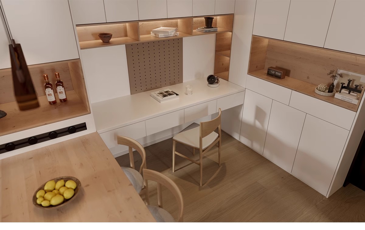 图片[16]-一居室两二居室一厅小户型装修设计实景效果图现代室内参考图全屋-大怪兽分享