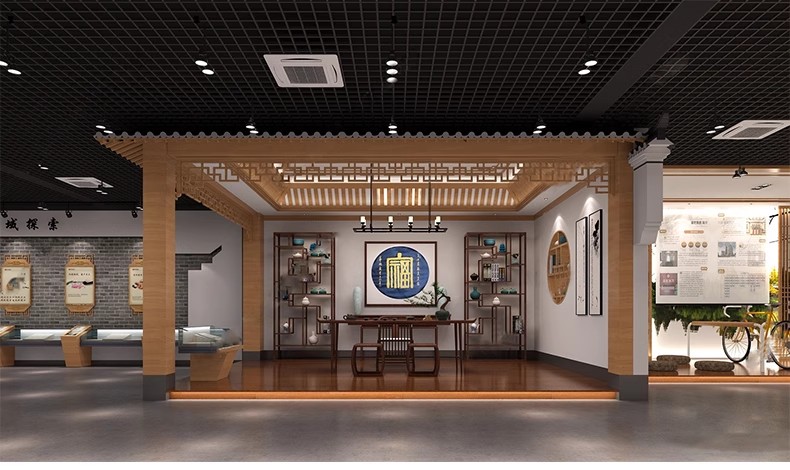 图片[47]-博物馆展厅设计3D模型 中式现代商业展馆科技馆产品展示3Dmax素材-大怪兽分享