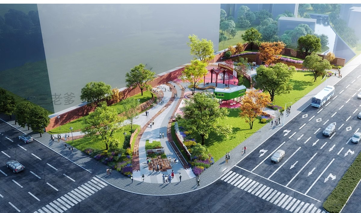 图片[17]-草图大师模型SU园林景观设计 公园广场小区学校室外SketchUp素材-大怪兽分享