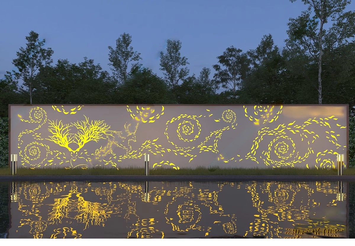 图片[19]-穿孔板冲孔锈板穿洞铝板异形建筑表皮镂空山形渐变纹理景墙su模型-大怪兽分享