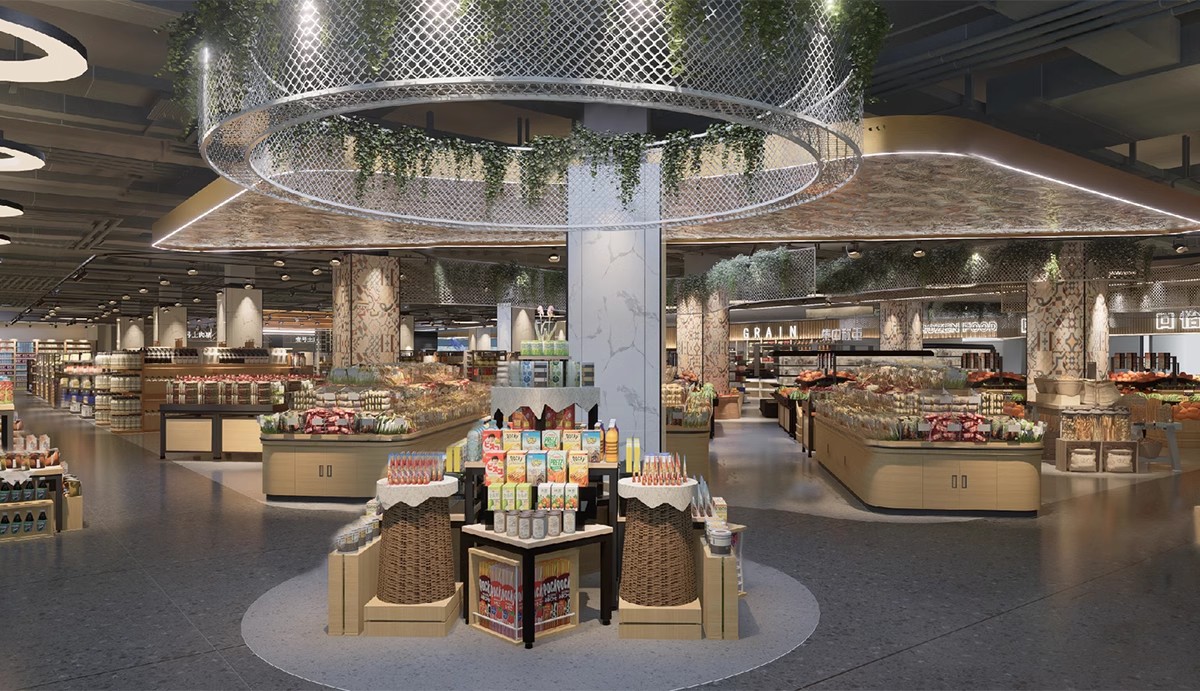 图片[19]-草图大师生鲜水果蔬菜超市CAD施工图便利店货架卖场SU模型素材库-大怪兽分享