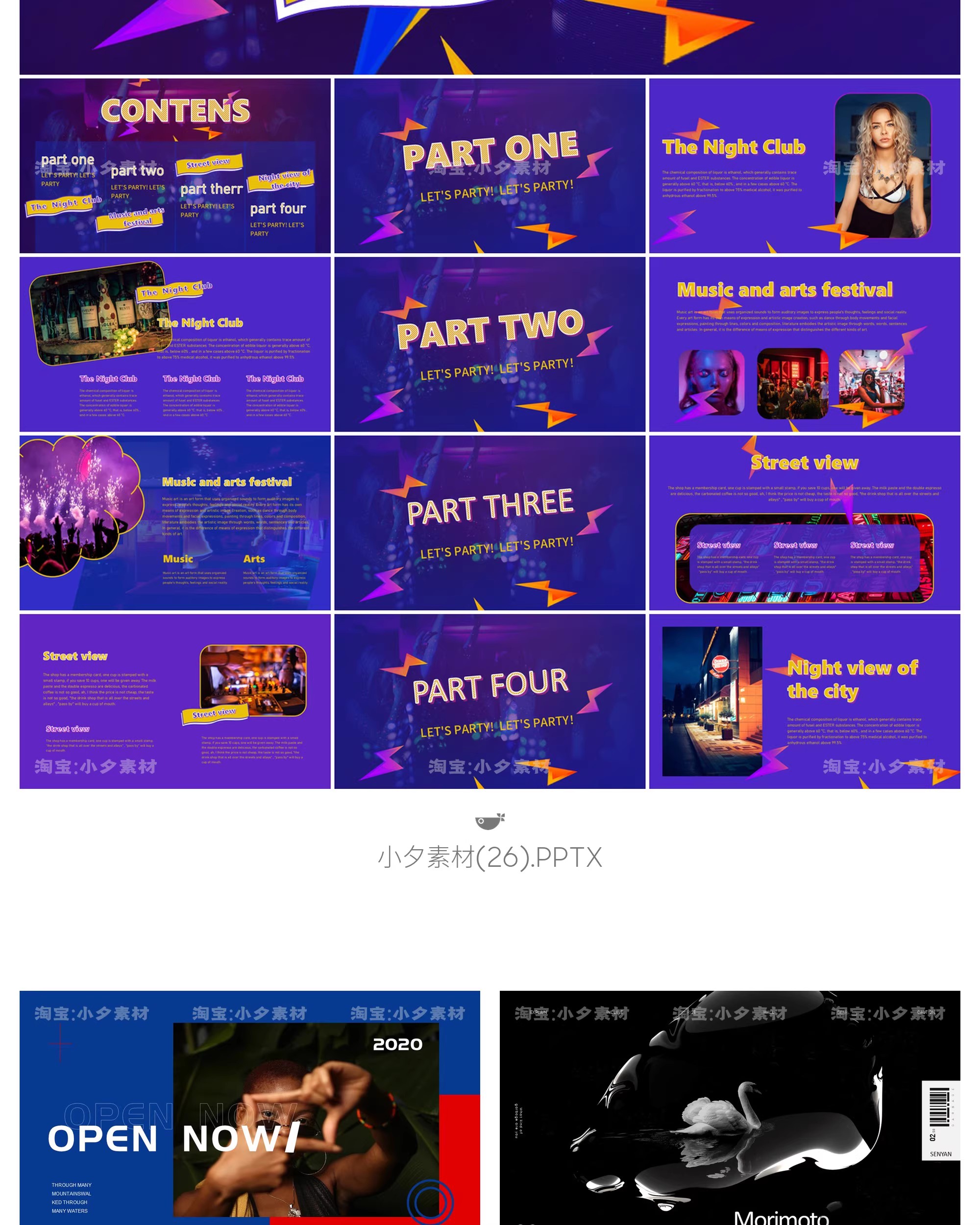 图片[19]-时尚潮流配色高端高级国外简约商务述职工作汇报PPT通用模板素材-大怪兽分享