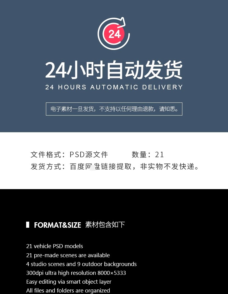 图片[2]-小汽车公交车货柜车面包车车身车体车贴广告贴图样机PSD设计素材-大怪兽分享