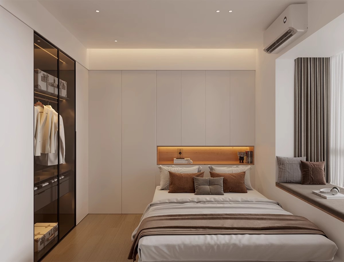 图片[17]-一居室两二居室一厅小户型装修设计实景效果图现代室内参考图全屋-大怪兽分享