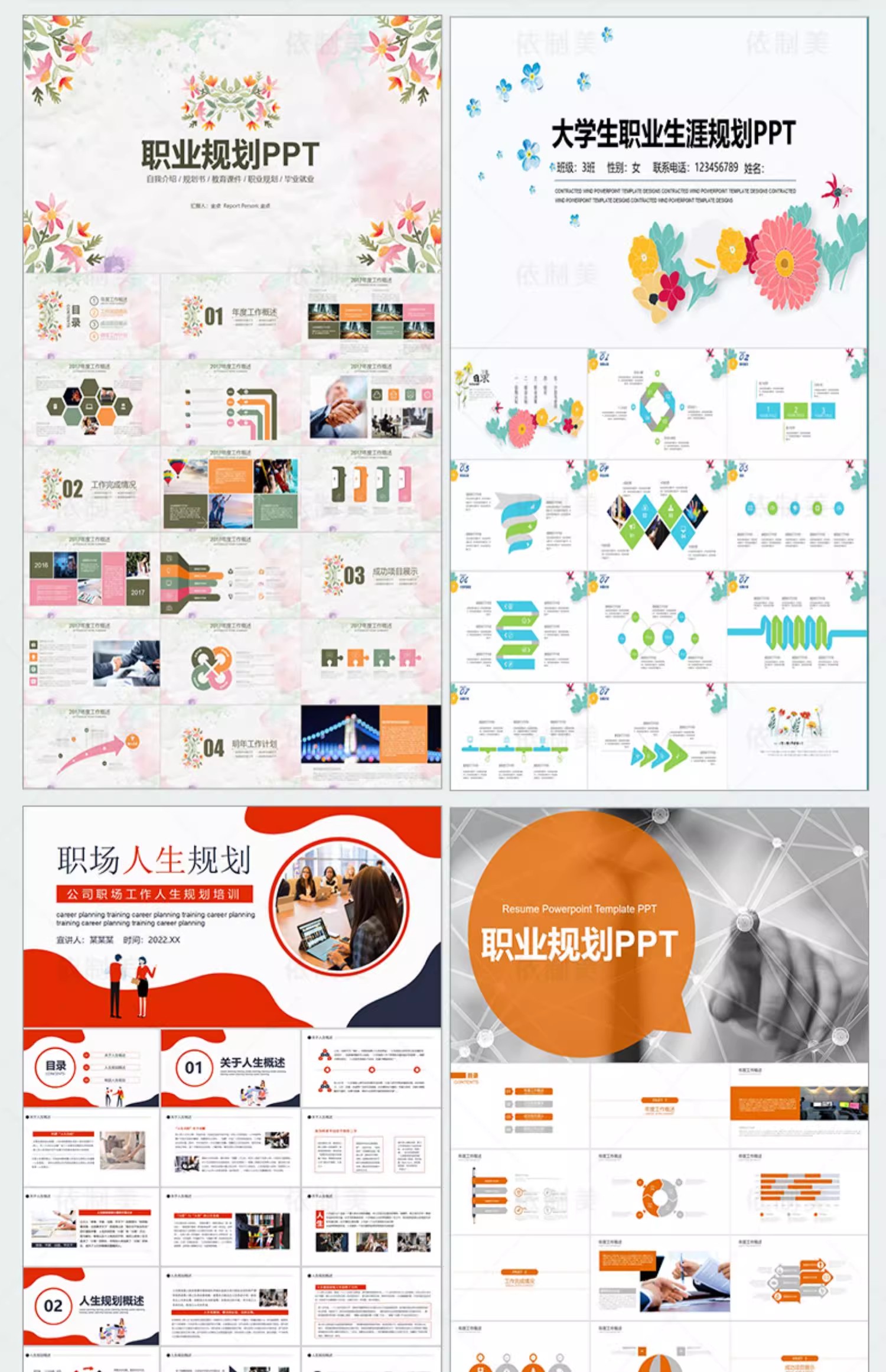 图片[19]-大学生职业生涯规划书ppt模板范本 就业求职工作计划发展word范文-大怪兽分享